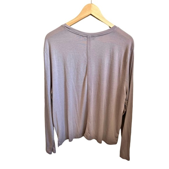 Athleta Plus Size 1X Long Sleeve Athletic Workout Lounge Top - Picture 6 of 6